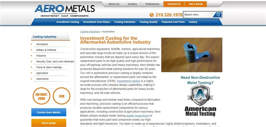 Aero Metals Ltd